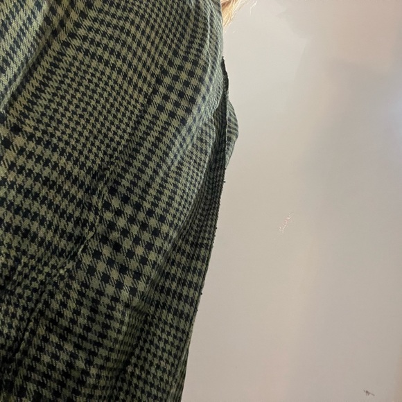 ❤️🧣BEAUTIFUL DESIGNER SCARF🧣❤️LONG EUC GIFT BLACK CHECKED - Picture 10 of 13